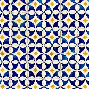 Neat and consistent floor tile design